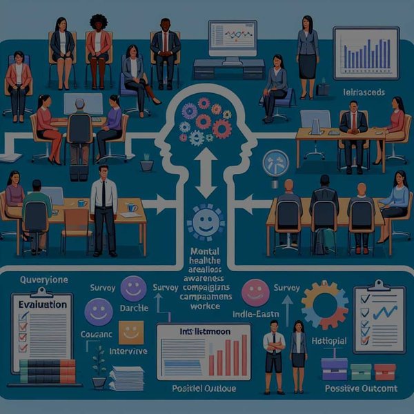 Comment évaluer l'efficacité des campagnes de sensibilisation à la santé mentale en milieu de travail ?